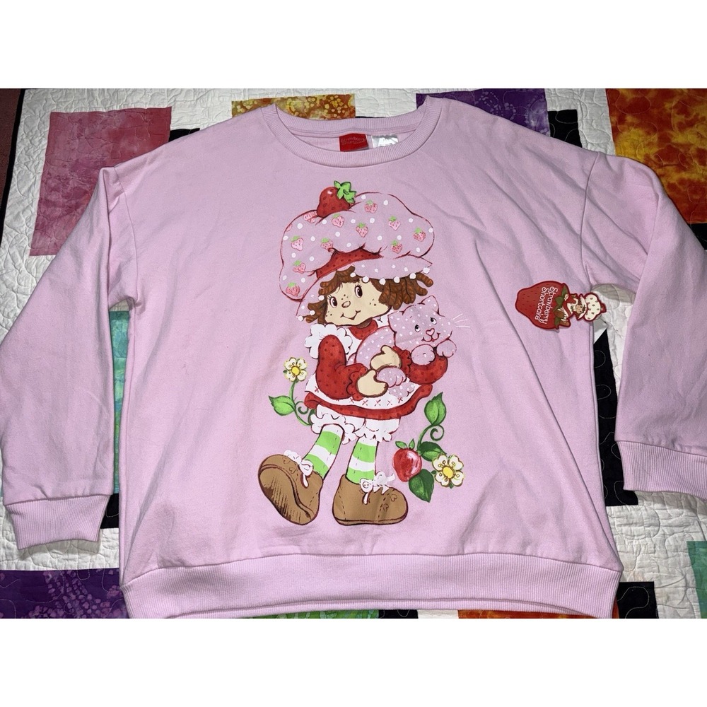 STRAWBERRY SHORTCAKE Sweatshirt Size XL NWT